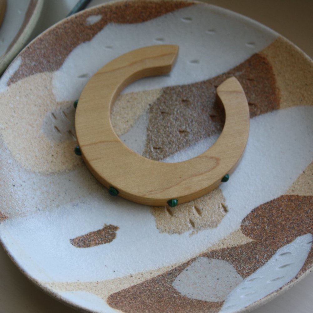 Sophie Monet Wood Cuff